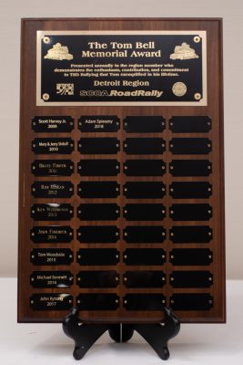 The Tom Bell Memorial Award